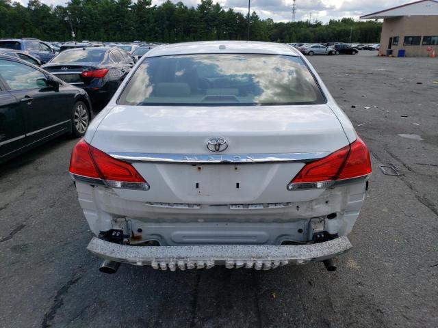 4T1BK3DB0BU430389 - 2011 TOYOTA AVALON BASE WHITE photo 6