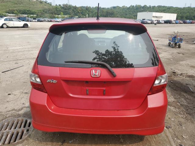 JHMGD386X8S012801 - 2008 HONDA FIT SPORT RED photo 6