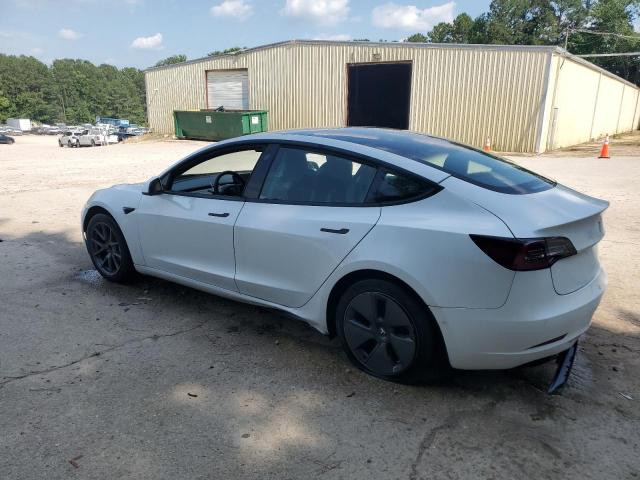 5YJ3E1EA1NF188784 - 2022 TESLA MODEL 3 WHITE photo 2