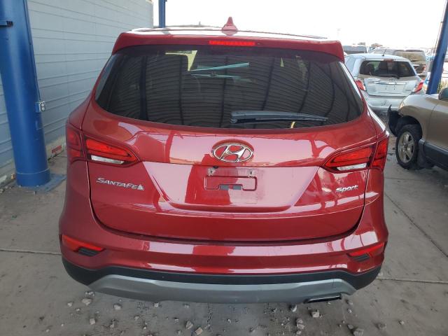 5XYZT3LB1HG382753 - 2017 HYUNDAI SANTA FE S RED photo 6