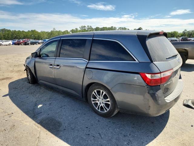 5FNRL5H68BB041033 - 2011 HONDA ODYSSEY EXL ნაცრისფერი ფოტო 2