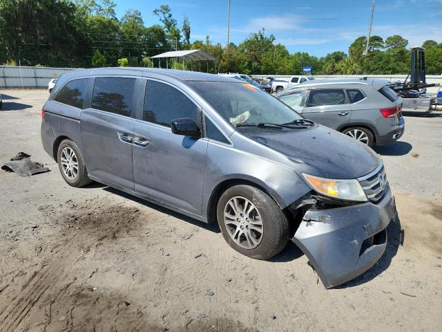 5FNRL5H68BB041033 - 2011 HONDA ODYSSEY EXL ნაცრისფერი ფოტო 4