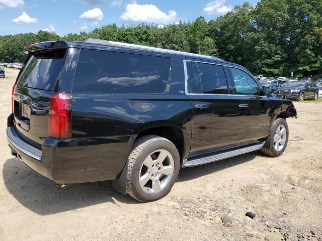 1GNSKKKCXFR638161 - 2015 CHEVROLET SUBURBAN K1500 LTZ BLACK photo 3