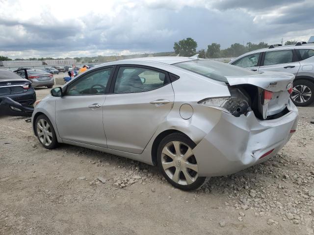 5NPDH4AE4CH090532 - 2012 HYUNDAI ELANTRA GLS SILVER photo 2