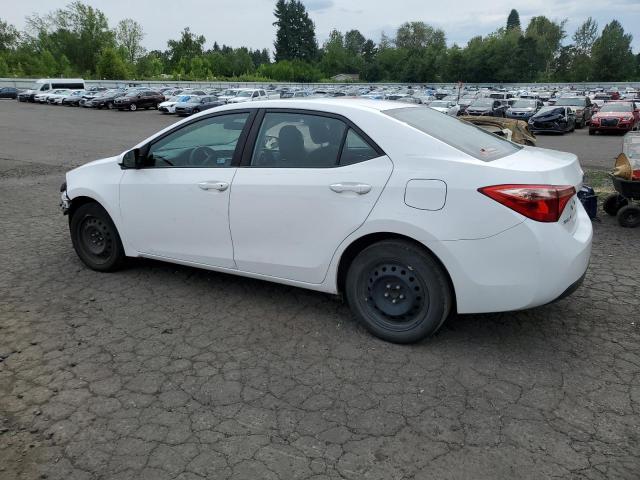2T1BURHE1KC243505 - 2019 TOYOTA COROLLA L თეთრი ფოტო 2