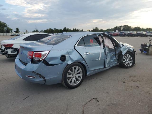 1G11G5SX5DU117815 - 2013 CHEVROLET MALIBU 3LT BLUE photo 3