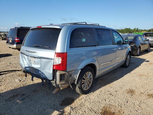 2C4RC1CG4DR624019 - 2013 CHRYSLER TOWN & COU TOURING L BLUE photo 3