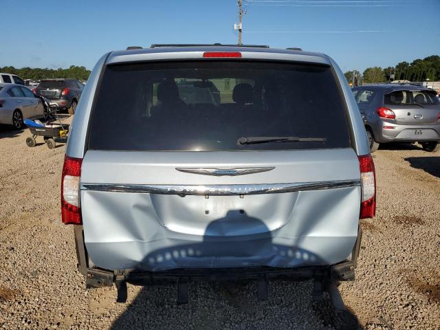 2C4RC1CG4DR624019 - 2013 CHRYSLER TOWN & COU TOURING L BLUE photo 6
