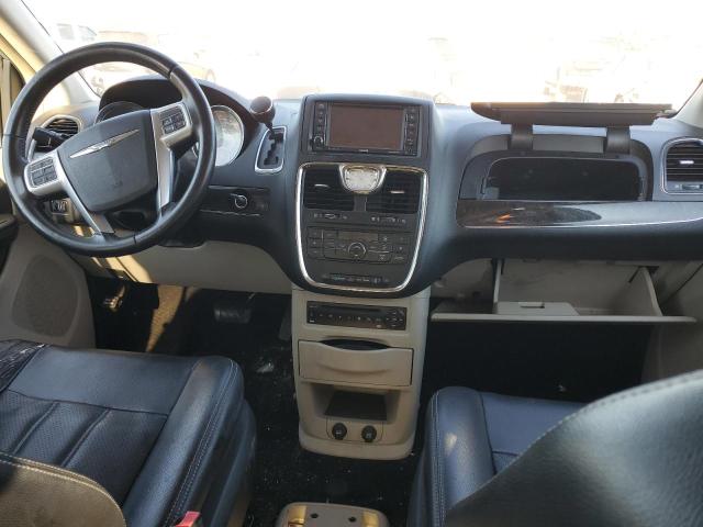 2C4RC1CG4DR624019 - 2013 CHRYSLER TOWN & COU TOURING L BLUE photo 8