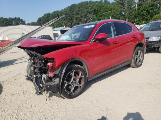 ZASFAKBN0J7B73464 - 2018 ALFA ROMEO STELVIO TI RED photo 1