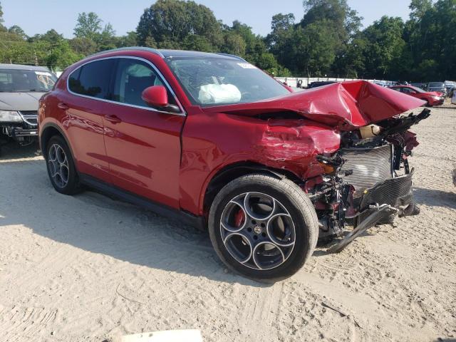 ZASFAKBN0J7B73464 - 2018 ALFA ROMEO STELVIO TI RED photo 4