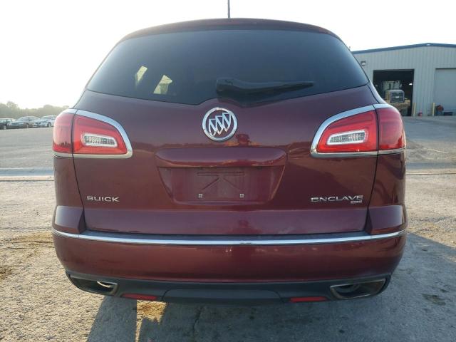 5GAKVCKD7GJ342790 - 2016 BUICK ENCLAVE BURGUNDY photo 6