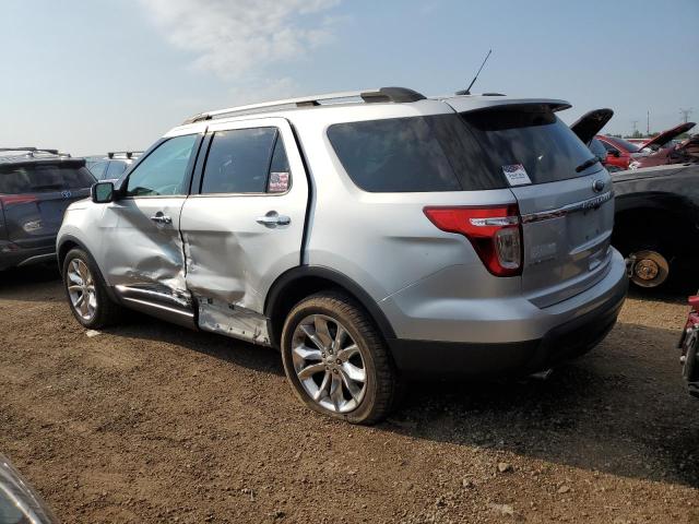 1FM5K8F81EGA62948 - 2014 FORD EXPLORER LIMITED SILVER photo 2