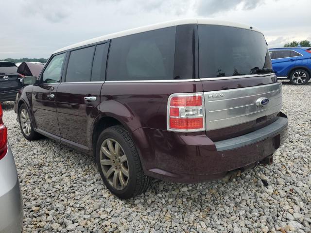 2FMHK6DC0BBD16578 - 2011 FORD FLEX LIMITED BURGUNDY photo 2