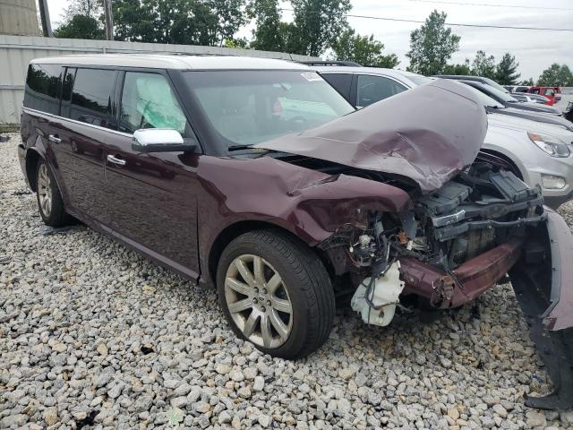 2FMHK6DC0BBD16578 - 2011 FORD FLEX LIMITED BURGUNDY photo 4