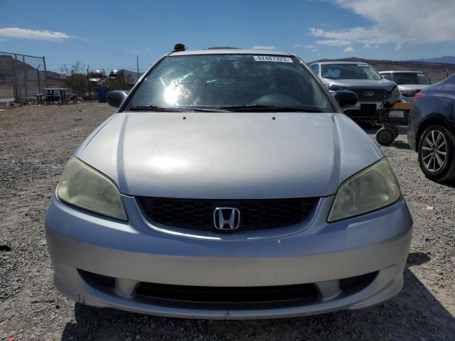 1HGEM22134L078709 - 2004 HONDA CIVIC DX VP فضي صورة 5