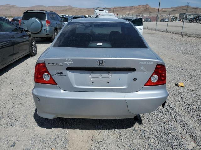 1HGEM22134L078709 - 2004 HONDA CIVIC DX VP فضي صورة 6