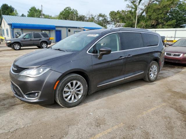 2C4RC1EG1JR122478 - 2018 CHRYSLER PACIFICA TOURING L PLUS GRAY photo 1