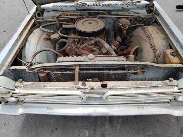 PH23E62157780 - 1966 PLYMOUTH FURY III BLUE photo 11