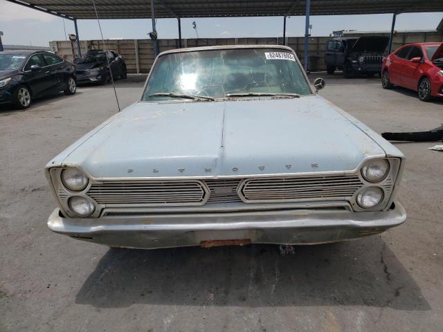 PH23E62157780 - 1966 PLYMOUTH FURY III BLUE photo 5