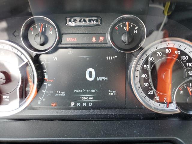 1C6RR7GTXNS156040 - 2022 RAM 1500 CLASS SLT 勃艮第红 照片 9