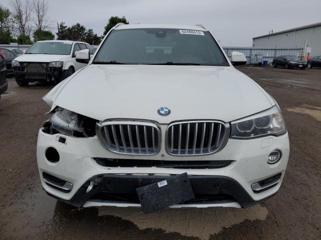 5UXWX9C56G0D89899 - 2016 BMW X3 XDRIVE28I WHITE photo 5
