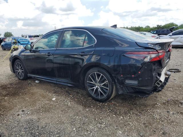 4T1G11AKXNU632422 - 2022 TOYOTA CAMRY SE BLACK photo 2