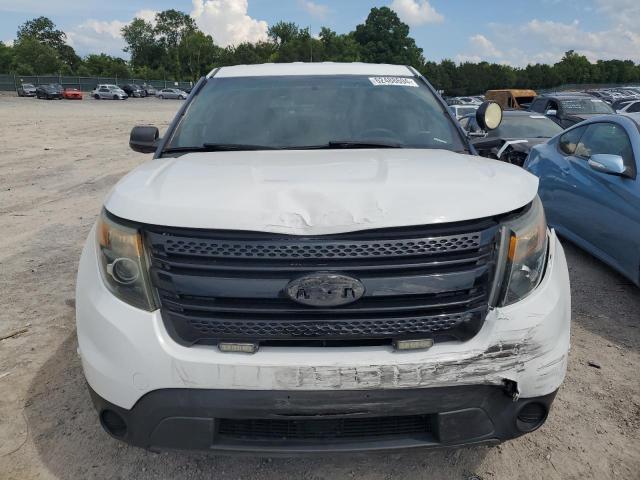 1FM5K8AR2EGB96285 - 2014 FORD EXPLORER POLICE INTERCEPTOR 白色 照片 5
