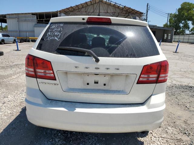 3C4PDCAB9JT514034 - 2018 DODGE JOURNEY SE WHITE photo 6