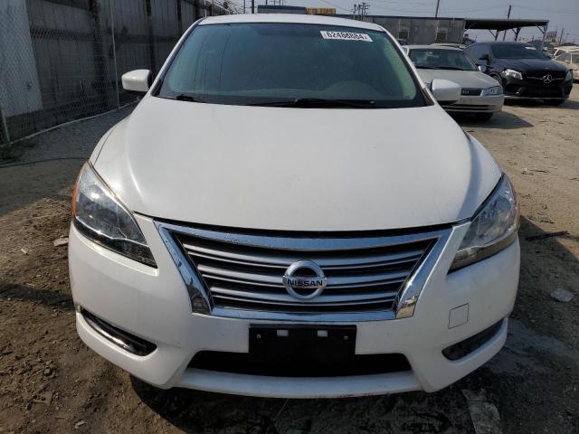 3N1AB7AP9EY255748 - 2014 NISSAN SENTRA S WHITE photo 5