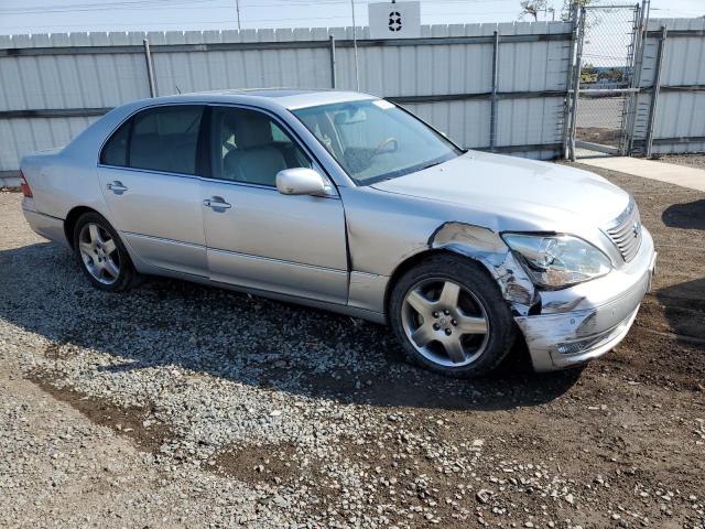 JTHBN36F955008517 - 2005 LEXUS LS 430 SILVER photo 4