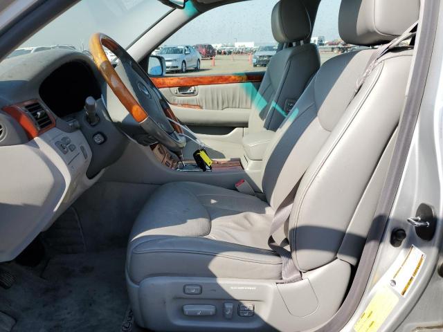 JTHBN36F955008517 - 2005 LEXUS LS 430 SILVER photo 7