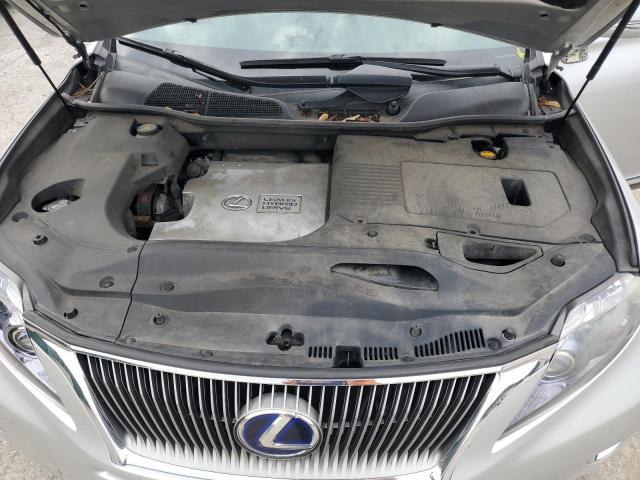 JTJBC1BA3A2023349 - 2010 LEXUS RX 450 SILVER photo 12