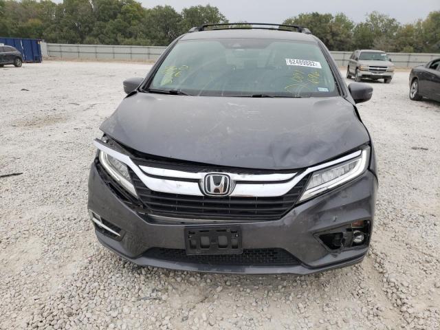 5FNRL6H91JB001696 - 2018 HONDA ODYSSEY ELITE Gris foto 9