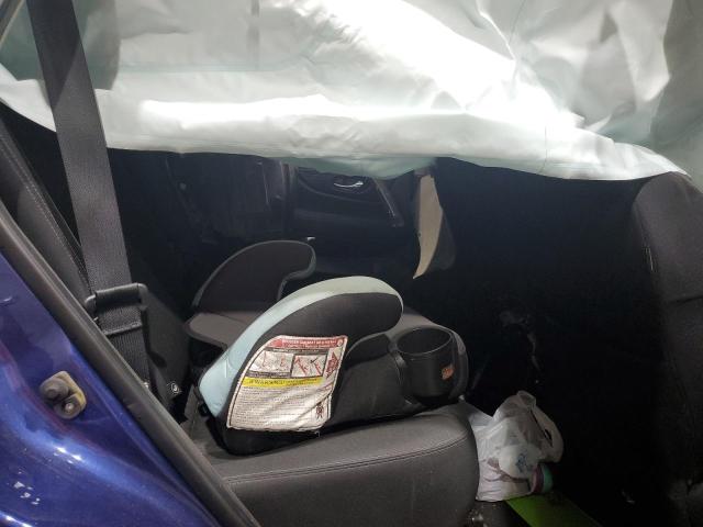 KNMAT2MVXKP526756 - 2019 NISSAN ROGUE S BLUE photo 11