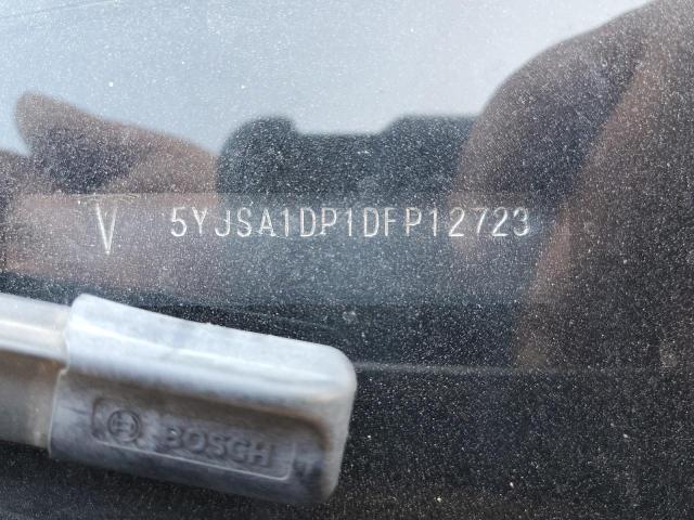 5YJSA1DP1DFP12723 - 2013 TESLA MODEL S Արծաթագույն լուսանկար 12