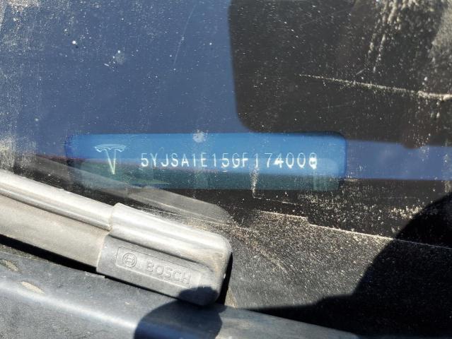 5YJSA1E15GF174008 - 2016 TESLA MODEL S Qırmızı foto 12