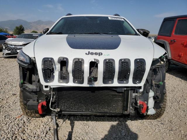 1C4PJMBS8FW727619 - 2015 JEEP CHEROKEE TRAILHAWK WHITE photo 5