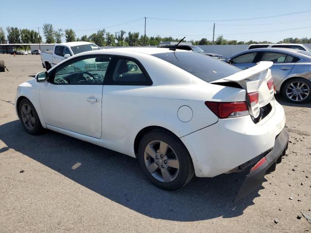 KNAFU6A26C5590162 - 2012 KIA FORTE EX WHITE photo 2