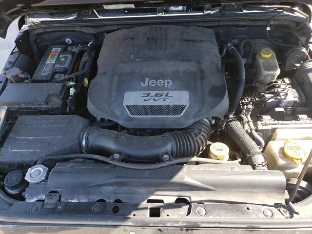 1C4BJWDG4DL658666 - 2013 JEEP WRANGLER U SPORT BLACK photo 12