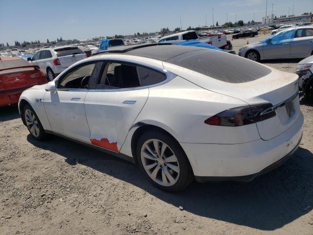 5YJSA1S18EFP52197 - 2014 TESLA MODEL S Սպիտակ լուսանկար 2