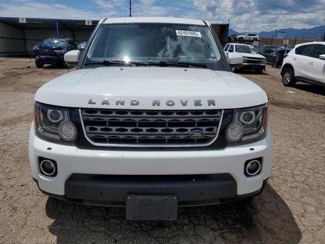 SALAG2V61GA799714 - 2016 LAND ROVER LR4 HSE WHITE photo 5