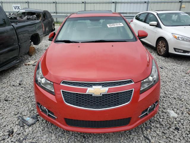 1G1PG5SC1C7188174 - 2012 CHEVROLET CRUZE LT RED photo 5