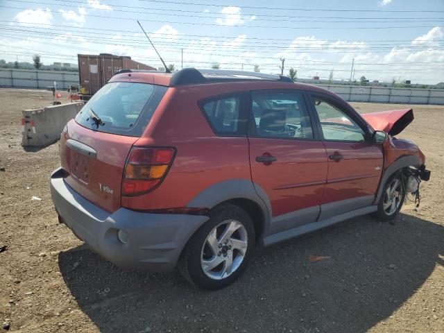 5Y2SL65888Z411736 - 2008 PONTIAC VIBE RED photo 3