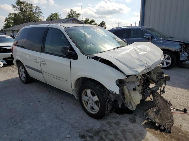 1D8GP45R17B139417 - 2007 DODGE CARAVAN SXT WHITE photo 4