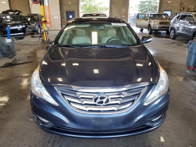 5NPEC4AC4DH677106 - 2013 HYUNDAI SONATA SE BLUE photo 5