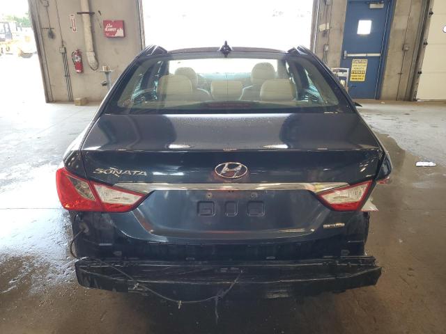 5NPEC4AC4DH677106 - 2013 HYUNDAI SONATA SE BLUE photo 6