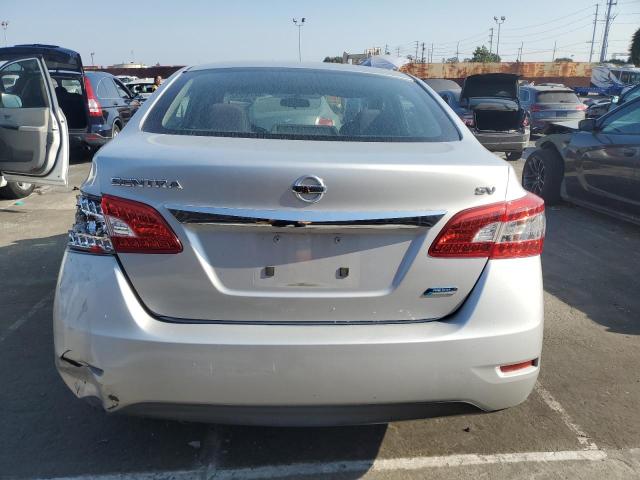 3N1AB7AP8EY299711 - 2014 NISSAN SENTRA S SILVER photo 6