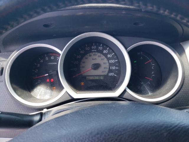 5TETX4CN2AZ734311 - 2010 TOYOTA TACOMA ACCESS CAB ნაცრისფერი ფოტო 9