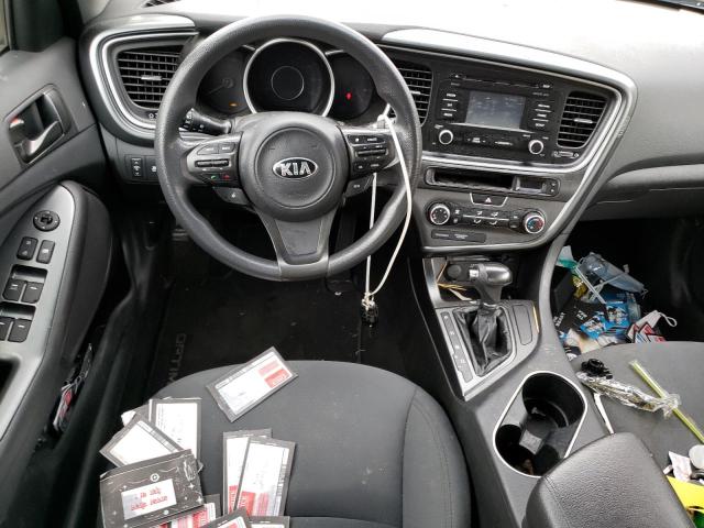 KNAGM4A79F5646961 - 2015 KIA OPTIMA LX WHITE photo 8